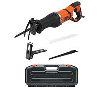 Black & Decker Scie sabre BES301K-QS 750 W – 2 800 cps/min – 2 lames et coffret