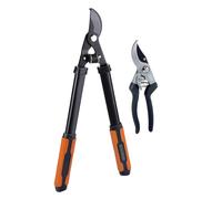 BLACK+DECKER Taille-haies 53,3 cm et 20,3 cm - Noir/Orange