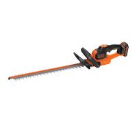 BLACK+DECKER Taille-haies sans fil 18V lame 50cm avec batterie et chargeur GTC18502PC-QW