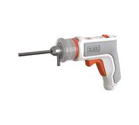 BLACK+DECKER Tournevis Electrique Universel HEXDRIVER - Visseuse Sans Fil 5,5 Nm Compatible avec Vis, Douilles et Clés Allen - Fonction Vissage/Dévissage - Spécial Meubles en Kit - BCRTA01-XJ