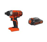 BLACK & DECKER Visseuse à impact sans fil BDCIM18N-XJ - 18 V + Batterie offerte