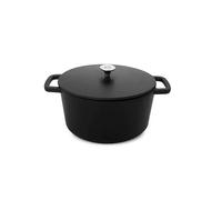 BLACK DESIGN Mini Cocotte ronde en Fonte émaillée D14 cm