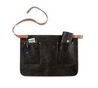 Black Forest Fox TIP HUNTER SOFT Taille Tablier en cuir Cuisine Restaurant Bistro-Jardin Demi Tabliers 2 Poches Hommes Femmes Chef, Boulangerie, Serveur, Artisan