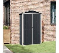 Black Friday""Cabane de Jardin/ Abri de jardin - co - MODERNE Abri de jardin Anthracite 116x45x175 cm Acier galvanisé 63548