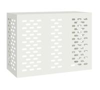 Black Friday"" Housse de climatiseur - Résistante à l'eau - Indispensable en été - Blanc 110 x 50 x 80cm Acier FR25_3579