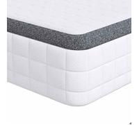 ""Black Friday"" Matelas 2 pcs - BURKE - accessoire pour lit - Blanc et Gris 80x200 cm Printemps Bonell mm719