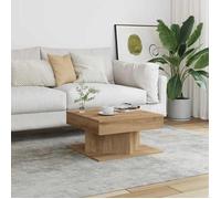 Black Friday""Petite Table basse - Table de Centre - MODERNE Table basse - chêne artisanal - 55x55x30 cm bois d'ingénierie 68640