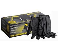 Black Mamba Gants jetables, taille 8/9