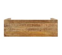""Black Month"" Table d'appoint - BURKE - Table d'entrée - 110x35x76 cm - Bois de manguier brut FR776