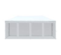 ""Black Month"" Tente de réception/Tonnelle - BURKE - pliable desgin - avec parois - Blanc 3x6 m LV268