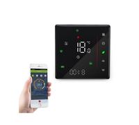 (Black,Multicolor)BHT-006GCW Wall-mounted Boiler Heating Smart Thermostat Tuya App Control WiFi Controller Panel - Whi