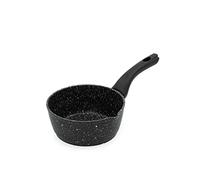 Blackmoor Casserole à lait | 16cm Noir | Poêles antiadhésives et anti-rayures | Poignées Cool Touch | Convient aux plaques à induction, électriques et à gaz