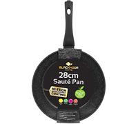 Blackmoor Home 66919 66199 Sauteuse anti-adhésive en aluminium forgé Noir 28 cm