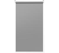 Blackout Rideau de fenêtre Rouleau complet Shades Blind Office Home Protection des données Gris/Blanc - Gris 90cm