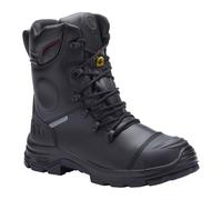 Blackrock Bottes de travail imperméables Metshield Composite ESD de 8 po | de, protection Metatarsal S7L, isolation contre le froid, poignée en échelle, semelle résistante à la chaleur, taille 13
