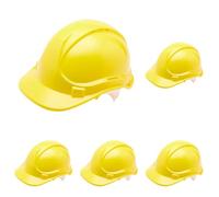 Blackrock Jaune Hard Hat, Casque de sécurité, pour la Construction, Hommes Femmes Unisexe, Chapeaux de Travail, Constructeur, Sangle de tête réglable, HDPE, UK/EU 2016/425 EN937:2012+A1:2012