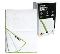 BLACKROLL® Recovery Blanket All Year végétalien pour Toute l'année (135 x 200 cm), Convient également pour Les Personnes allergiques, fabriquée en Allemagne