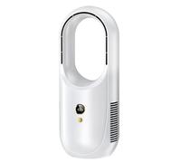 Bladeless Tower Fan | Rechargeable Quiet 6-Speeds | Bladeless Cooling Fan