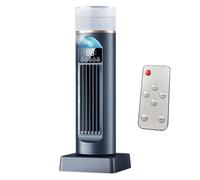 Bladeless Ventilateur de brume | 950 g, 37 x 13 x 13 cm, réservoir de 230 ml | Tour de refroidisseur d'air de bureau avec USB | Refroidisseur vaporatif personnel avec télécommande, ventilateur