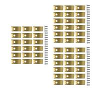 Blades Lame De Coupe De Tondeuse À Gazon En Acier Inoxydable De Remplacement, Compatible for Worx, Compatible for Landroid, Lames De Coupe De Tondeuse À Gazon Robotique(Gold 54PCS)