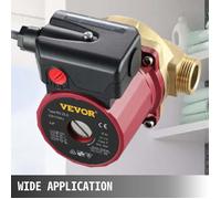 Bladez - Pompe de Circulation d'Eau Silencieux Pompe à Eau Domestique avec Débit Maximal 50 L/min Hauteur 6 m en Fonte Tête