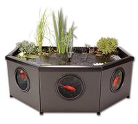 Blagdon Bassin Aquatique Affinity Living, Grand octogone, Tissage Mocha, Noir
