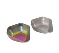 Blaihild Ensemble de Tasses Doseuses de Grains de café en Acier Inoxydable 304, Poids de 4,52 Oz pour Peser la Balance à Expresso, Paquet de 2 Plateaux à Cuillère pour un Versement Précis sur la