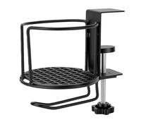 Blaihild Support de Casque à Pince de Bureau en Métal de 9,5 Cm et 3 Kg | La pince s\'adapte aux tables de 0,39 à 2,68 pouces, bouton rotatif sans perçage, prend en charge les tasses et les