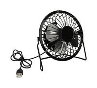 Blaihild Ventilateur Solaire 5W, Moteur sans Balais Réglable à 360°, Câble USB de 70cm pour Poulailler, Niche pour Chien, Serre