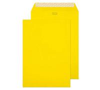 Blake Creative Colour C4 229 x 324 mm 120 g/m² Enveloppes Pochettes Bande Adhésive (403P) Jaune Banane - Boîte de 250