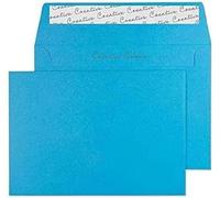 Blake Creative Colour C6 114 x 162 mm 120 g/m² Enveloppes Bande Adhésive (110) Bleu des Caraïbes - Boîte de 500