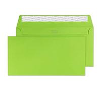 Blake Creative Colour DL+ 114 x 229 mm 120 g/m² Enveloppes Bande Adhésive (25207) Vert Citron - Boîte de 25