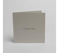 Blake Note Cards Indigo Lot de 5 cartes de remerciement Gris pâle avec enveloppes Gris foncé 150 mm x 150 mm