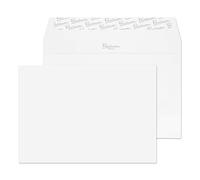 Blake Premium Business C5 162 x 229 mm 120 g/m² Enveloppes Bande Adhésive (91454) Blanc Diamant Vergé - Boîte de 25