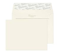 Blake Premium Business C6 114 x 162 mm 120 g/m² Enveloppes Bande Adhésive (39155) Haute Blanc Vergé - Boîte de 50