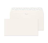 Blake Premium Business DL 110 x 220 mm 120 g/m² Enveloppes Bande Adhésive (39255) Haute Blanc Vergé - Boîte de 50