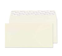 Blake Premium Business DL 110 x 220 mm 120 g/m² Enveloppes Bande Adhésive (71254) Huître Tissé - Boîte de 25