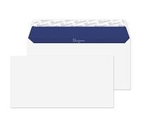 Blake Premium Pure DL 110 x 220 mm 120 g/m² Enveloppes Recy s Bande Adhésive (RP81254) Super Blanc Tissé - Boîte de 25
