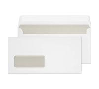 Blake Purely Everyday DL 110 × 220 mm 75 g/m² Enveloppes Courrier Autocollante (12774) Blanc - Boîte de 1000