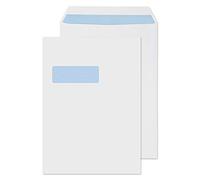 Blake Purely Everyday Lot de 100 g/m ² Format C4 324 x 229 mm Enveloppes auto-adhésives à fenêtre Blanc (Lot de 250)
