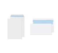 Blake Purely Everyday Lot de 100 g/m ² Format C4 324 x 229 mm Enveloppes auto (lot de 250) & Purely Everyday DL 110 x 220 mm 100 g/m² Enveloppes Autocollante (7772) Blanc - Boîte de 500
