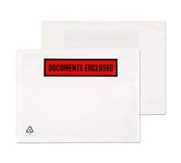 Blake Purely Lot de 1000 pochettes porte-documents Inscription Document Enclosed A6 168 x 126 mm