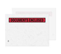 Blake Purely Lot de 500 pochettes porte-documents Inscription Document Enclosed A4 328 x 245 mm
