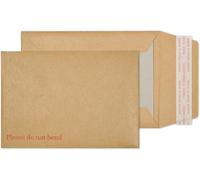 Blake Purely Packaging 162 x 114 mm 120 g/m² Enveloppes Pochettes Dos Carton Bande Adhésive (2112) Manille - Boîte de 250