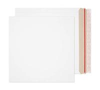Blake Purely Packaging 249 x 249 mm Enveloppes d'expédition Rigides 100% Carton Carré (PPA22-RS) Blanc - Boîte de 100