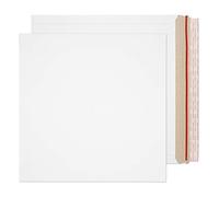 Blake Purely Packaging 340 x 340 mm Enveloppes d'expédition Rigides 100% Carton Carré (PPA13-RS) Blanc - Boîte de 100