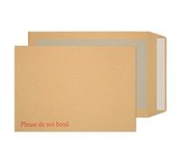 Blake Purely Packaging B4 352 x 250 mm 120 g/m² Enveloppes Pochettes Dos Carton Bande Adhésive (8112) Manille - Boîte de 125