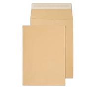 Blake Purely Packaging B4 352 x 250 mm 140 g/m² Enveloppes Pochettes à Soufflet Bande Adhésive (42060) Manille - Boîte de 125