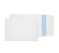 Blake Purely Packaging C5 229 x 162 mm 120 g/m² Enveloppes Pochettes à Soufflet Bande Adhésive (6000) Blanc - Boîte de 125