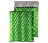 Blake Purely Packaging C5+ 250 x 180 mm Pochettes Enveloppes à Bulles Rembourrée Mat Métallique (MTGRE250) Vert Avocat - Boîte de 100